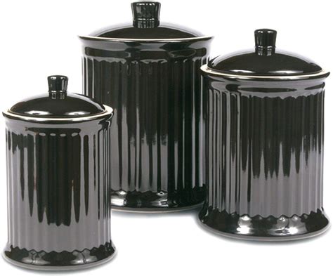 Black Kitchen Canisters - Foter