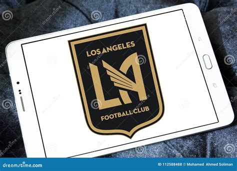 Los Angeles FC Soccer Club Logo Editorial Stock Photo - Image of ...