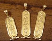 Egyptian jewelry.com| – Personalized Jewelry Including Cartouche Jewelry in Silver & Gold ...
