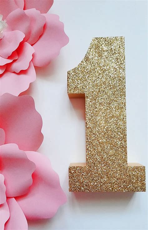 Number 1 Photo Prop First Birthday Number One Gold glitter | Etsy in 2021 | Glitter numbers ...