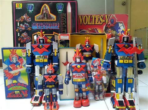 A Voltes V toy collection from a friend - Voltes V Photo (37541335) - Fanpop