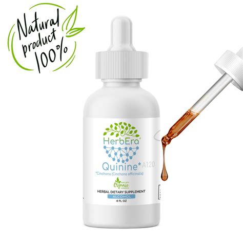 Quinine Alcohol Herbal Extract Tincture, Super-Concentrated (Quina ...