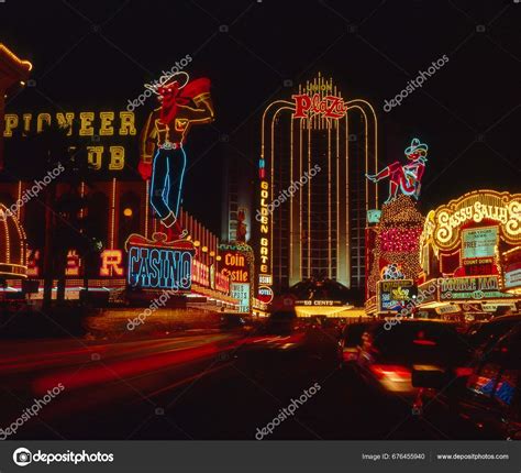 Las Vegas Downtown Night Usa Nevada – Stock Editorial Photo ...