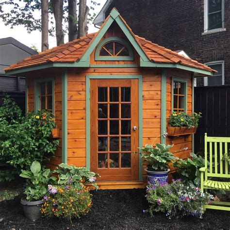 The Catalina: Our 5 Sided Corner Shed - Summerstyle