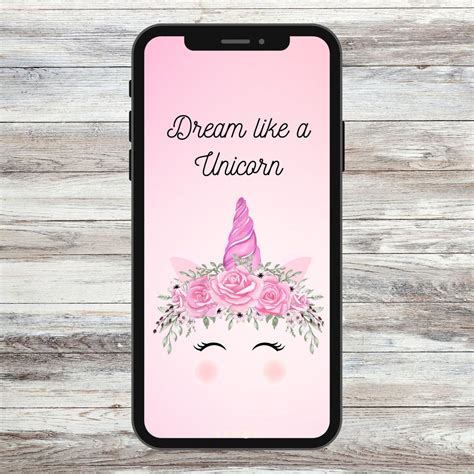 Unicorn Mobile Phone Wallpaper / INSTANT DIGITAL DOWNLOAD / iPhone ...