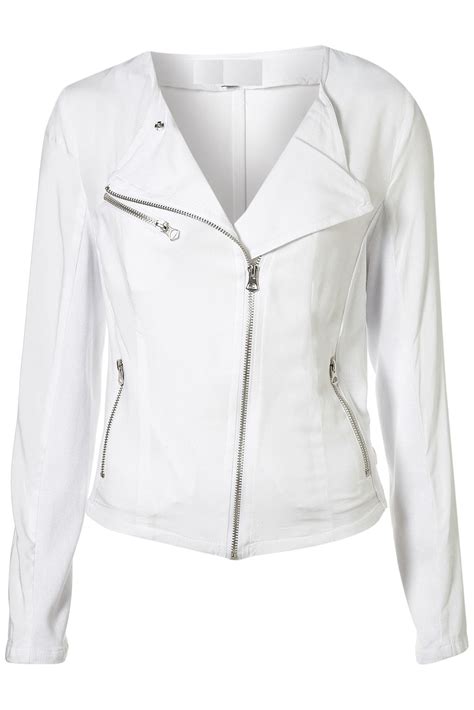 WOMEN WHITE LEATHER JACKET, WOMEN LEATHER JACKETS, BIKER JACKET WOMENS ...