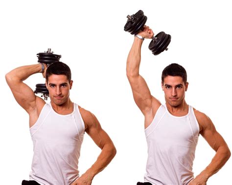 How to Do Standing Dumbbell Tricep Extension