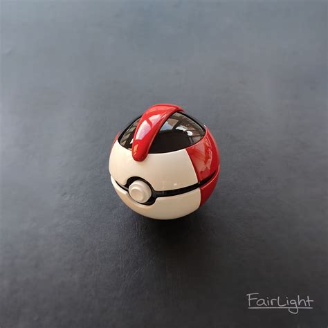 ArtStation - Timer Ball - 3D Printed replica pokeball