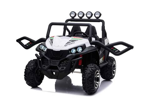 24V Renegade Maverick, Kids Electric Buggy 4x4 White AMAZING