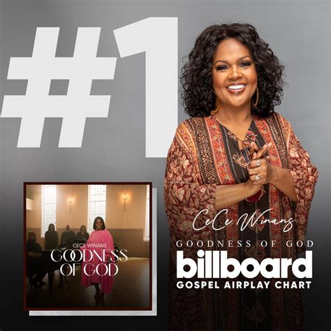 CeCe Winans Banks Her Fourth No. 1 on Gospel Airplay Chart With ...