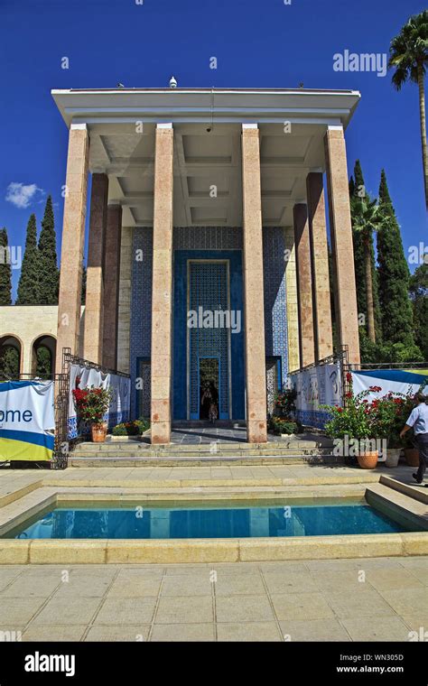 Tomb of Saadi in Shiraz city, Iran Stock Photo - Alamy