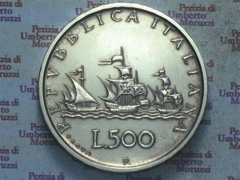 Repvbblica Italiana L.500 Coin Value Checker, Types, Variations, Details, and Errors - I Stock ...