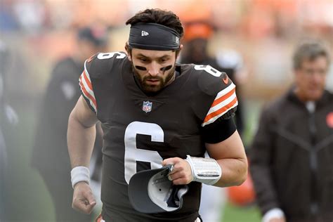 Baker Mayfield's status for next week remains uncertain