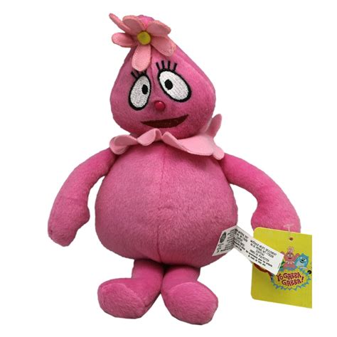 Yo Gabba Gabba! Foofa Pink Colored Small Size Kids Plush Toy (10in) - Walmart.com - Walmart.com