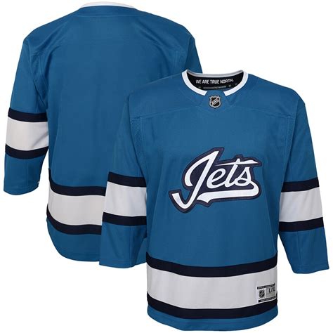 Youth Winnipeg Jets Blue Alternate Premier - Jersey