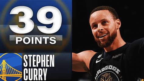 Stephen Curry GOES OFF For 39 Points In Warriors W! | March 28, 2023 ...