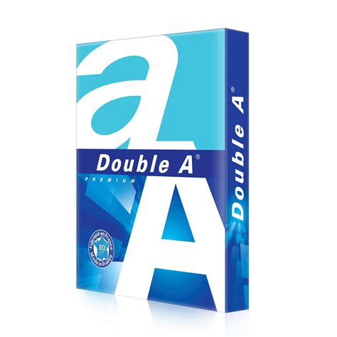 Double A, A4 Ream Paper, A4 80 gsm, 1 Ream, 500 Sheets, White- Buy ...