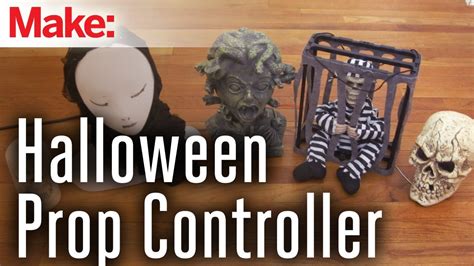 Arduino-Controlled Halloween Props - YouTube