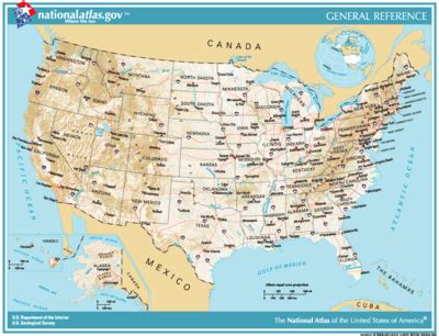Maps: Usa Map Atlas
