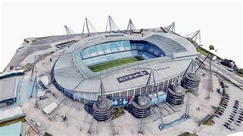 Etihad Stadium, Manchester City - 3D model by SENSIET (@asensio ...