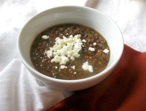 French-Style Lentil Soup with Goat Cheese | Lisa's Kitchen | Vegetarian Recipes | Cooking Hints ...