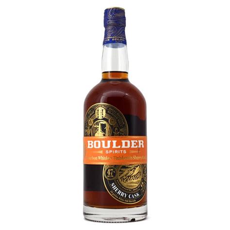 BOULDER SPIRITS SHERRY FINISHED BOURBON 750 ML - Keg n Cork Liquor ...