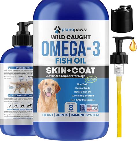 Amazon.com : Omega 3 Fish Oil for Dogs - Better Than Salmon Oil for Dogs - Dog Fish Oil ...