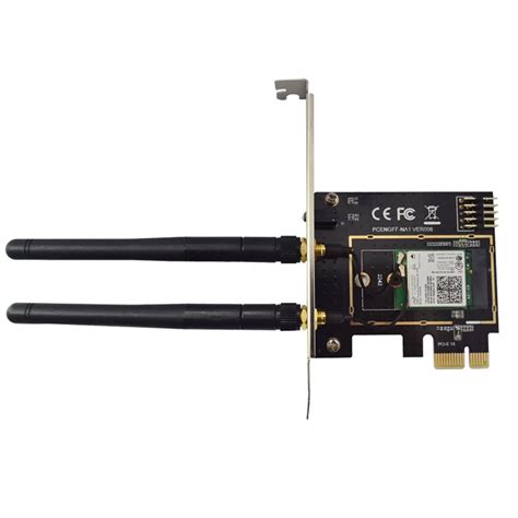 M.2 Wifi Adapter M2 Ngff Key A E To Mini Pci Express Wifi Raiser PCI E 1X NGFF Wireless Support ...