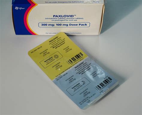 Antiviral Medication PAXLOVID Nirmatrelvir Tablets; Ritonavir Tablets Now Authorized for ...