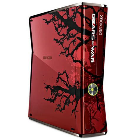 Microsoft Xbox 360 Gears Of War Limited Edition Console W/ Red Black ...