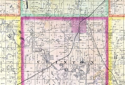 1887 Map of Henry County Missouri | Etsy