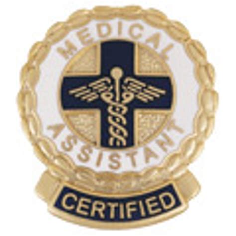 Certified Medical Assistant Emblem Pin