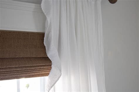 Bamboo Blinds for the Living Room - The Honeycomb Home