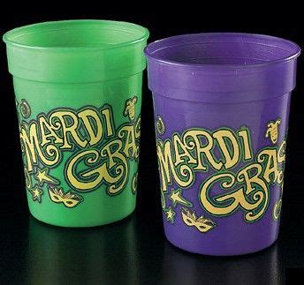 Plastic Mardi Gras Cups (12) [31-62] | Mardi gras party supplies, Mardi gras party, Mardi gras ...