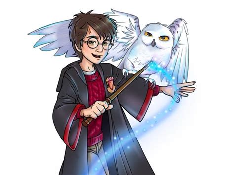 Harry Potter Cartoon Wallpaper