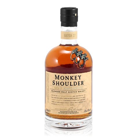 Monkey Shoulder Blended Malt Whisky 0.7L (40% Vol.) - Monkey Shoulder ...