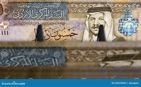 Jordan Dinar Money Banknotes Pack Illustration Stock Illustration - Illustration of stack ...