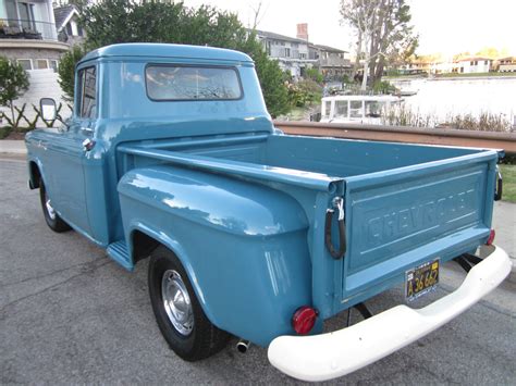 1958 Chevy Apache Shortbed BEAUTIFUL ORIGINAL TRUCK w/crateV8 & a/c ...