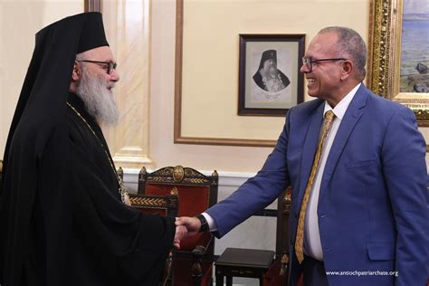 Patriarch of Antioch received Metropolitan of Sao Paulo | Orthodox ...