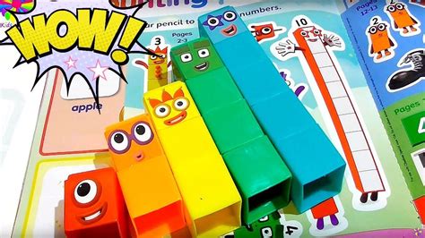 Counting with the Numberblocks 1 to 5 | Kids fun tv - YouTube