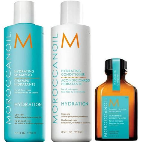 Moroccanoil - Moroccanoil Hydrating Shampoo And Conditioner (2X250Ml ...