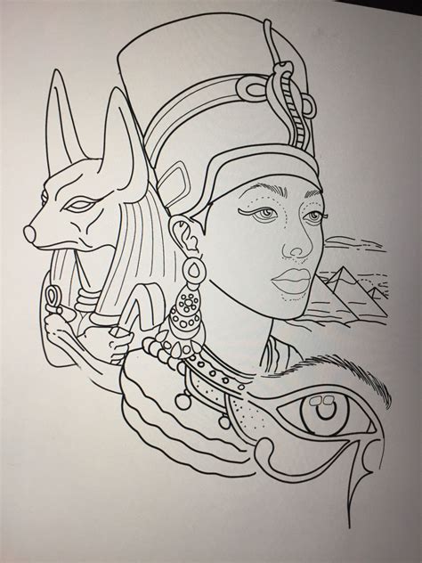 Egyptian tattoo design by Amanda Creek tattoo Artist in Oak Harbor ...