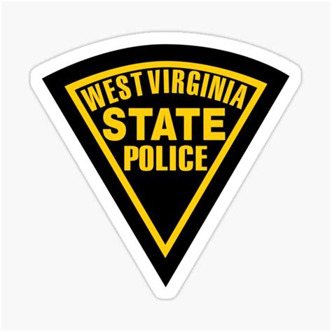 "West Virginia State Police logo, shield, patch, emblem, badge" Sticker ...