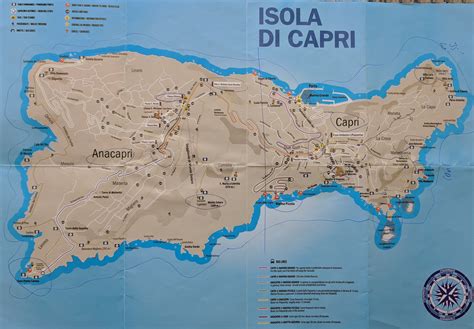 map of capri