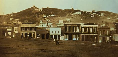 San Francisco before the gold rush 1851 ~ Vintage Everyday