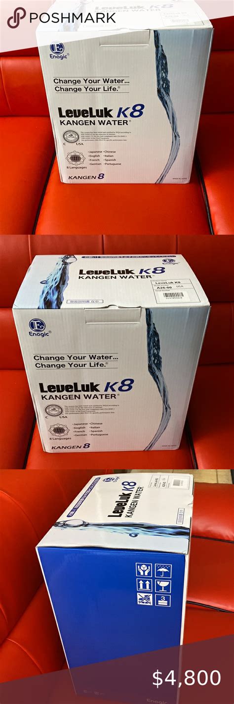 ENAGIC LEVELUK K8 KANGEN WATER MACHINE Kangen Water Machine, Water Purifier, Change, Closet ...