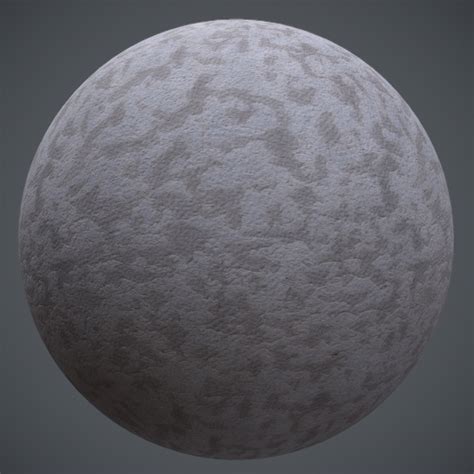 Flat Textured Limestone PBR Material - Free PBR Materials