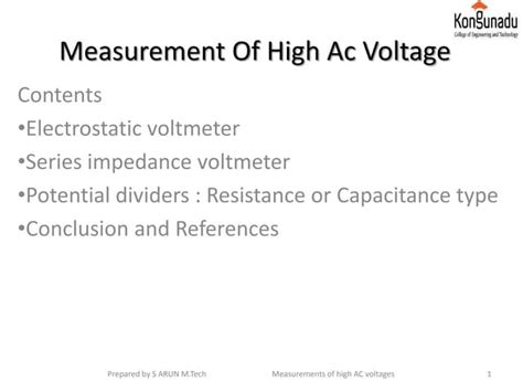 Ac voltage | PPT