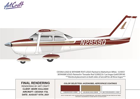 Cessna 172L Painting | Behind the Scenes | ArtCraft Paint