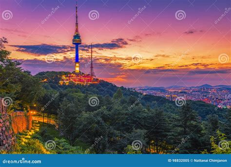 Namsan Tower Royalty-Free Stock Photography | CartoonDealer.com #35070605